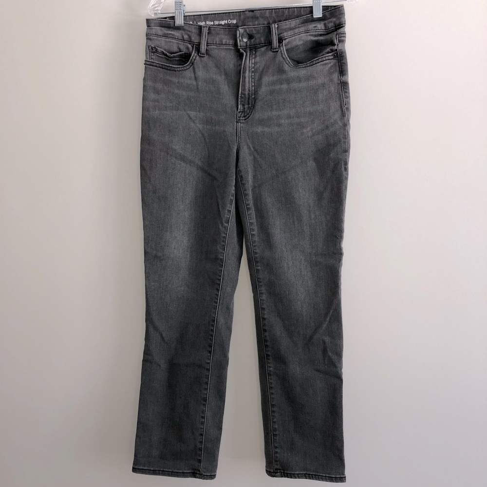 Talbots High Rise Straight Crop Size 10